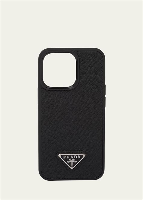 prada case iphone 13 pro|Black Saffiano Leather Iphone 13 Pro Max Case .